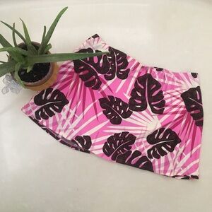 Never worn Sunsets floral pink swim skirt